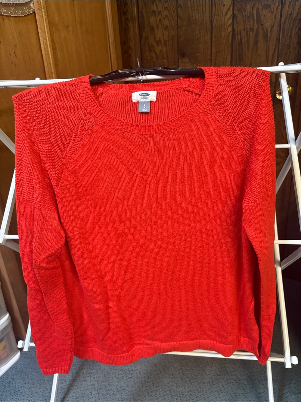 Old Navy Dark Orange Crewneck Sweater